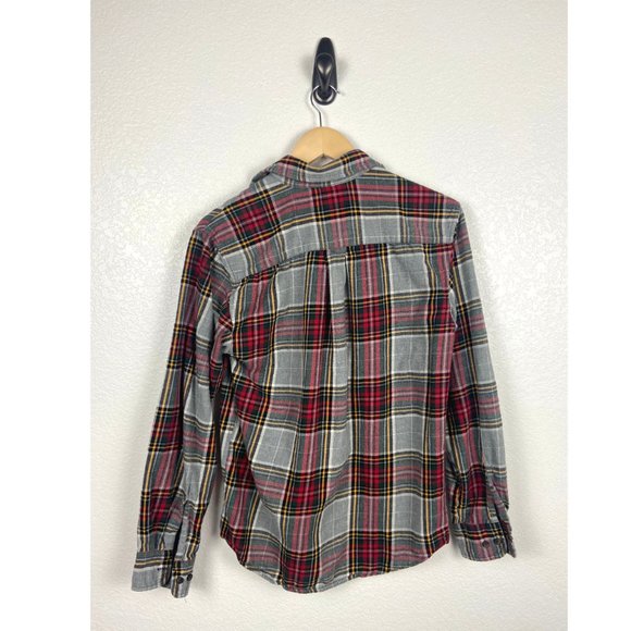 Flannel Long Sleeve Top - Picture 3 of 4